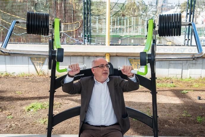 El Parque Romano estrena un gimnasio al aire libre