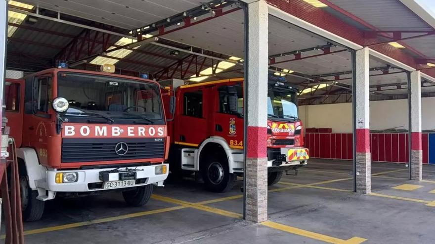 Incendio en un edificio de cinco plantas en Maspalomas