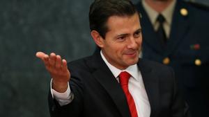 El presidente de México, Enrique Peña Nieto.