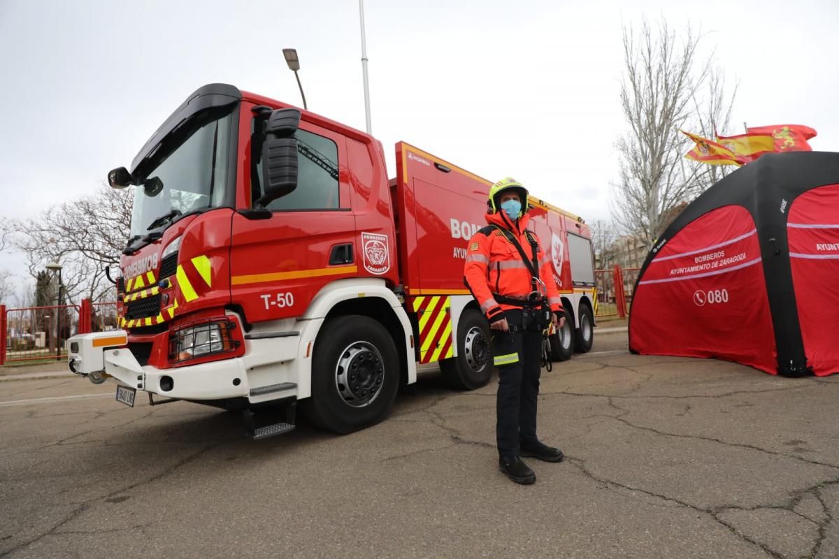 Los Bomberos de Zaragoza renuevan su flota con una inversión de 1,5 millones