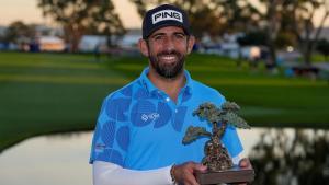 Pavon hizo historia en Torrey Pines con su inesperada victoria en el PGA Tour