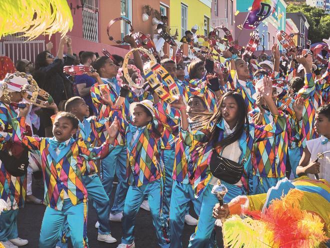Carnaval en Ciudad del Cabo.