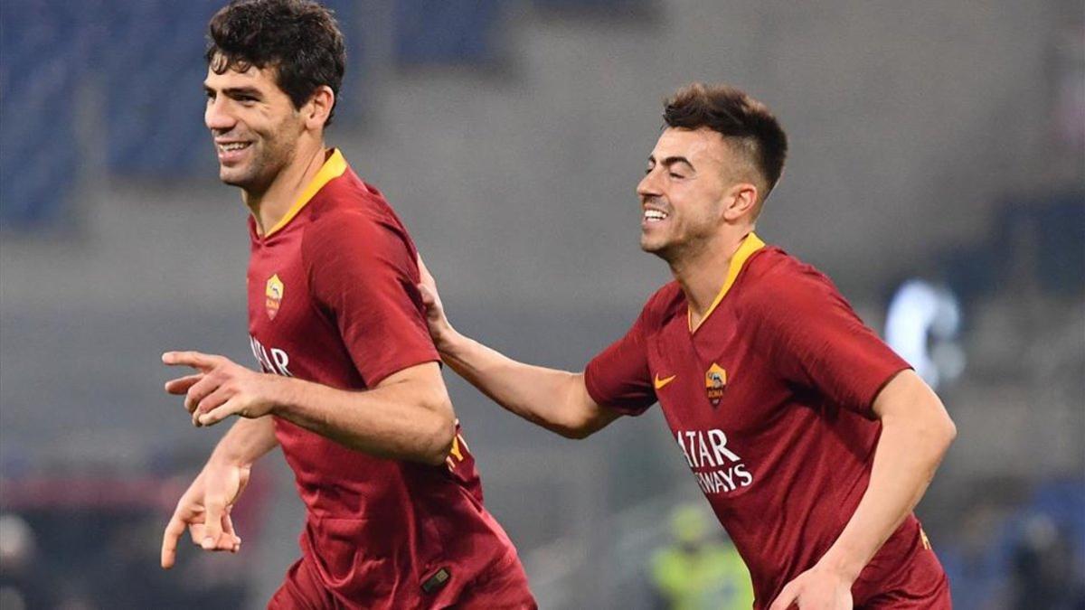 Fazio fue el autor del segundo gol de la Roma