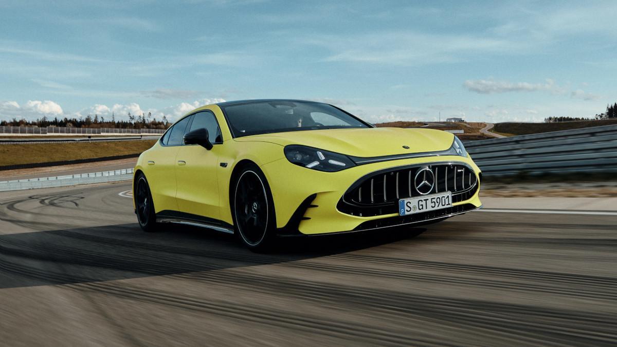 En circuito, el AMG GT 4 puertas promete hasta 1.169 CV, 300 km/h y un 0 a 100 en 2,1 segundos.