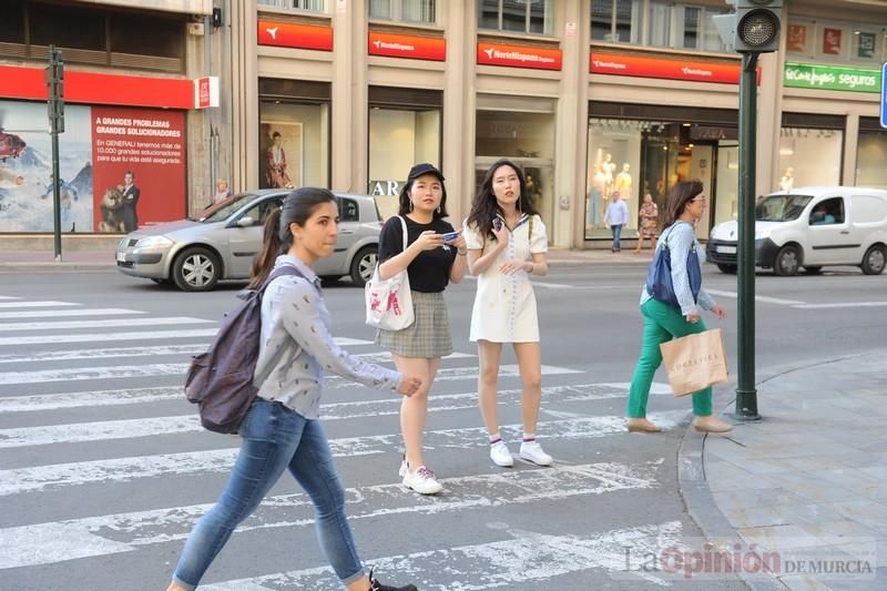 Manifestación contra la violencia patriarcal en Murcia