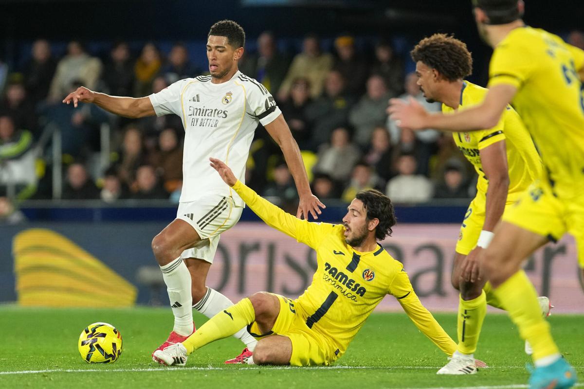 Villarreal - Real Madrid, en imágenes.