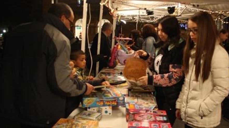 Satisfacció pel bon ritme de vendes en el mercat solidari de la Rejoguina