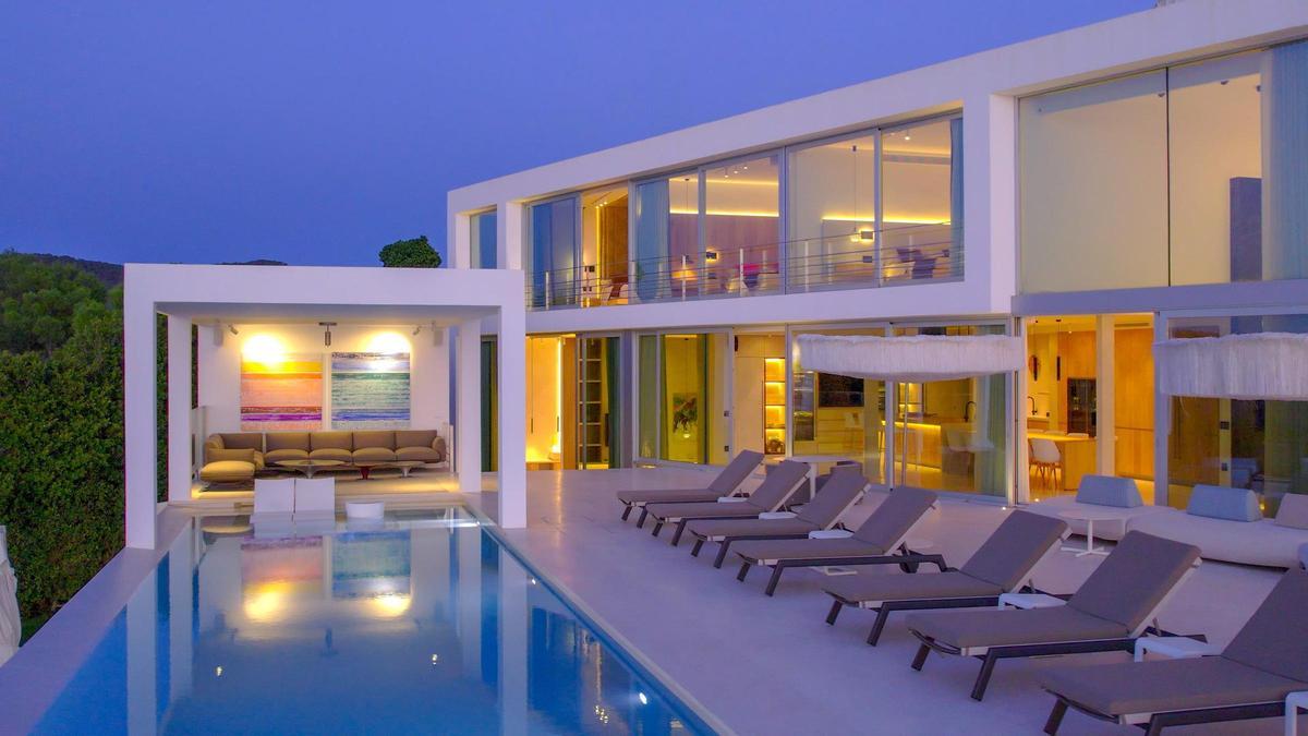 Una villa de lujo en Ibiza