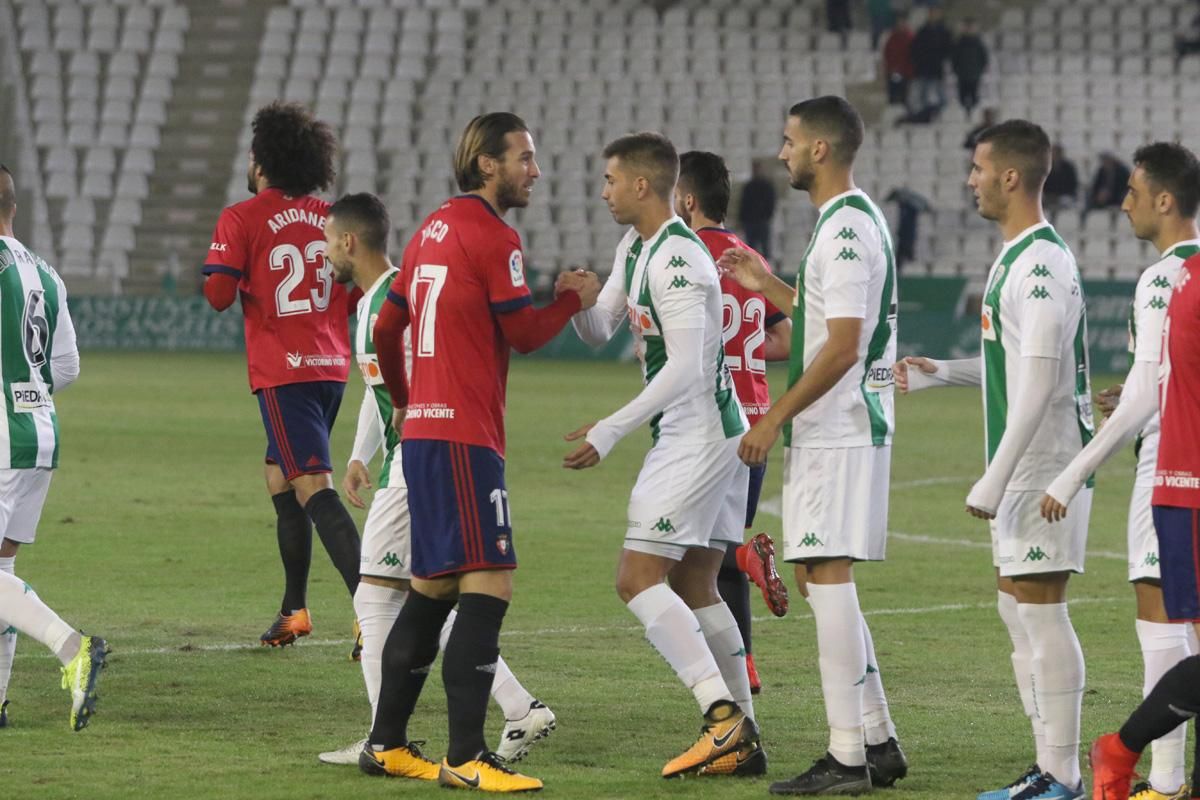 FOTOGALERÍA // La derrota del Córdoba ante Osasuna en El Arcángel