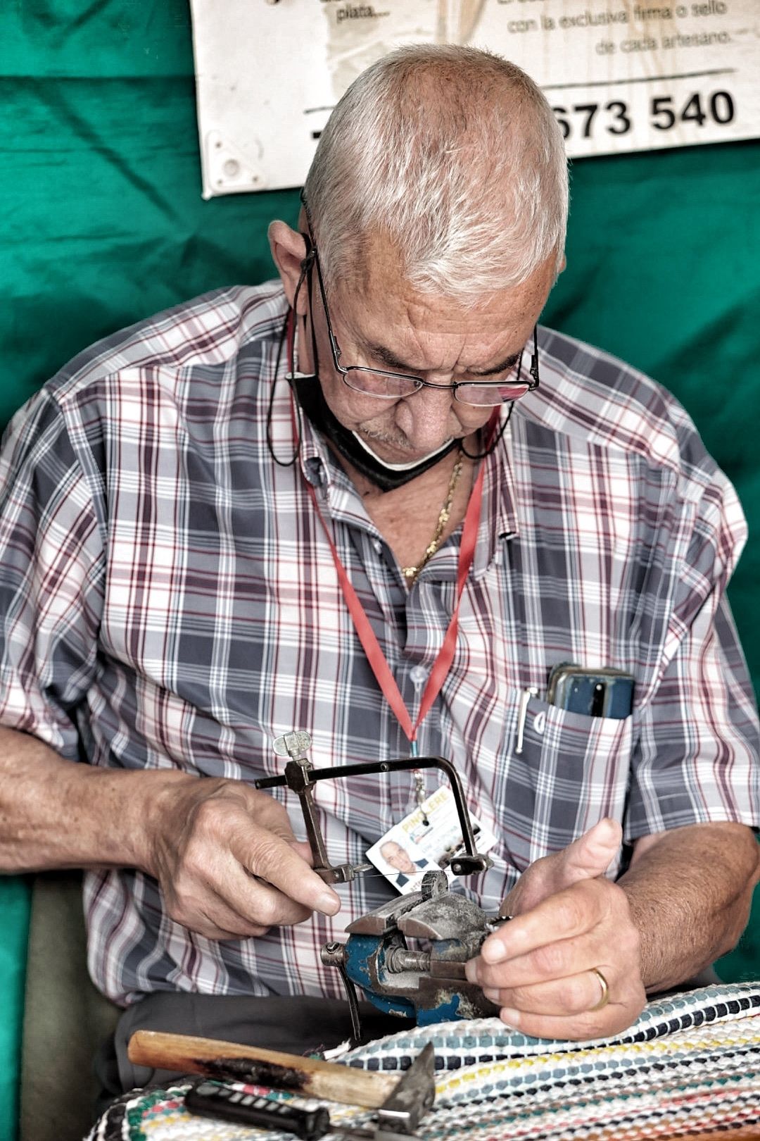 Inauguracion de la Feria de Artesanía de Pinolere