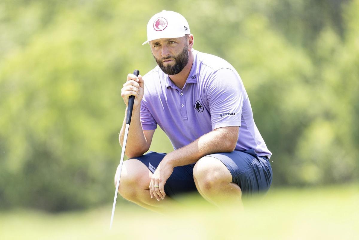 Jon Rahm, durante el LIV Golf Houston