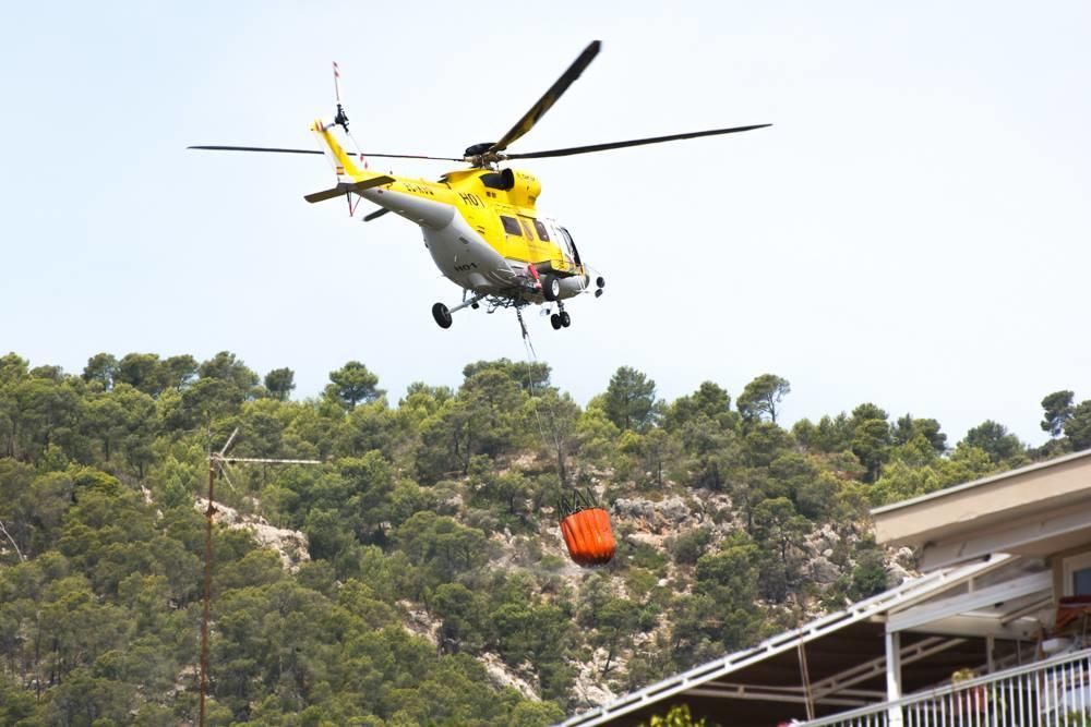 Am Freitag (5.8.) kurz nach 11 Uhr wurde ein Feuer im Gebiet von Sant Agustí im Stadtbezirk von Palma gemeldet. Der Brand war gegen 12.30 Uhr unter Kontrolle, nachdem er eine Fläche von 0,7 Hektar Kiefernwald zerstört hatte.