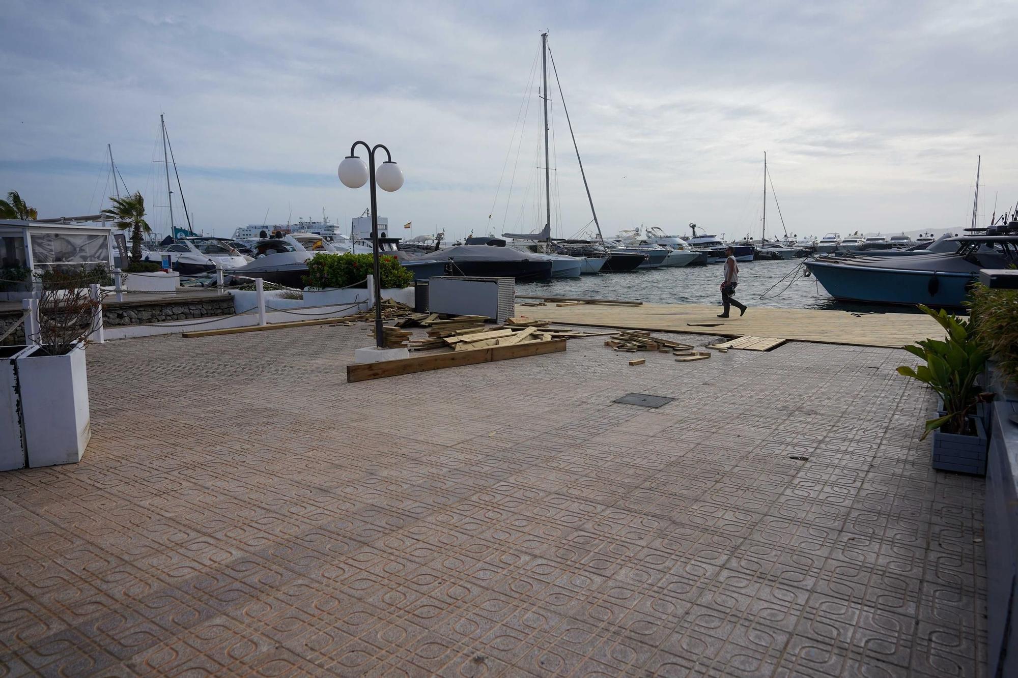 Mira aquí cómo ha quedado la zona de Botafoc Ibiza tras la eliminación de la última barrera que la separaba de la ciudad