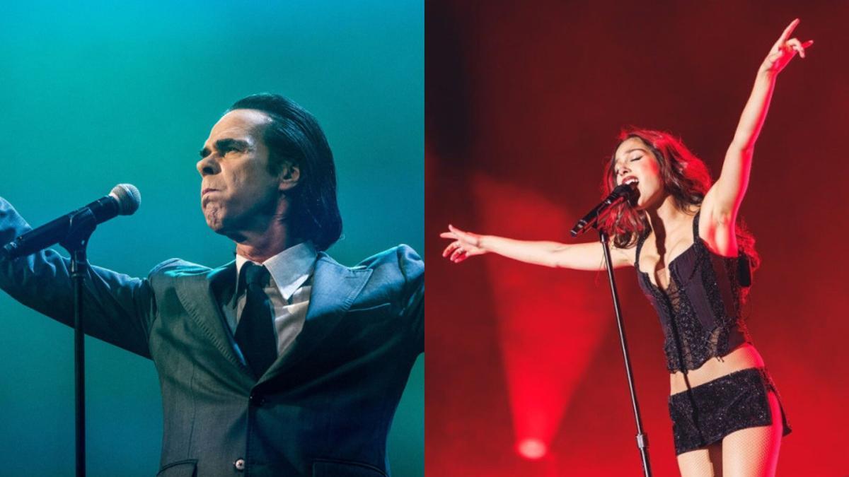 Nick Cave y Olivia Rodrigo