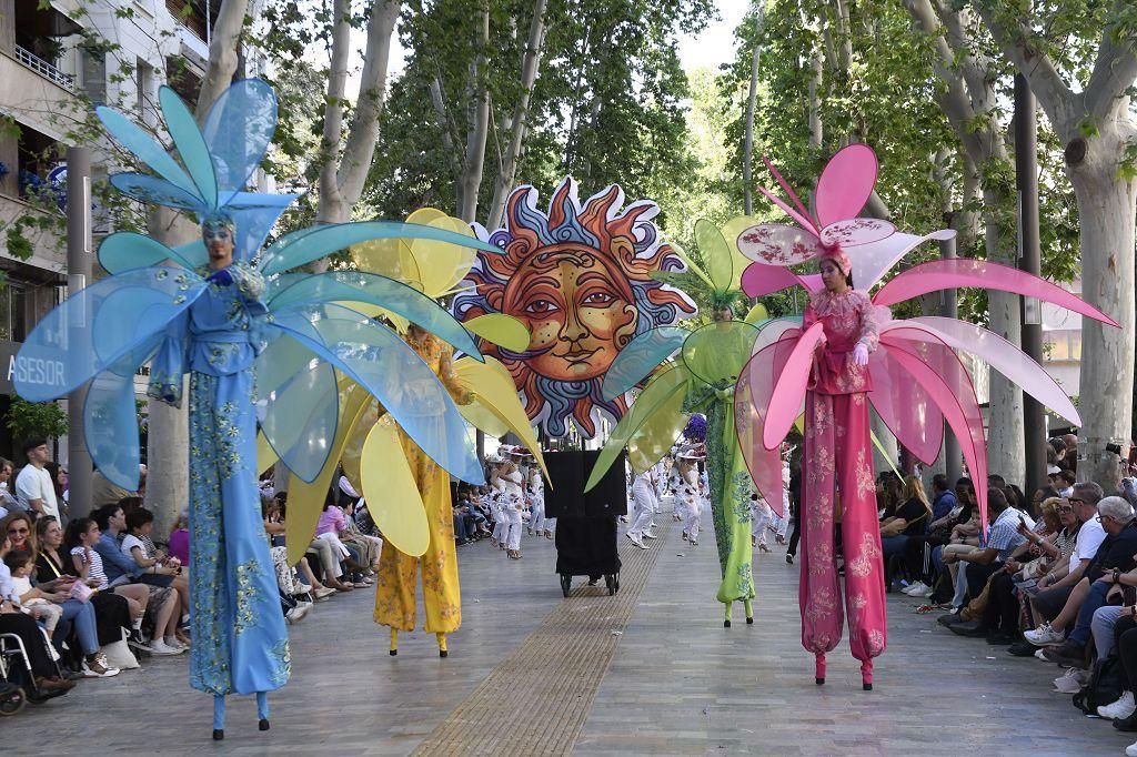 El desfile de la Batalla de las Flores en Murcia, en imágenes
