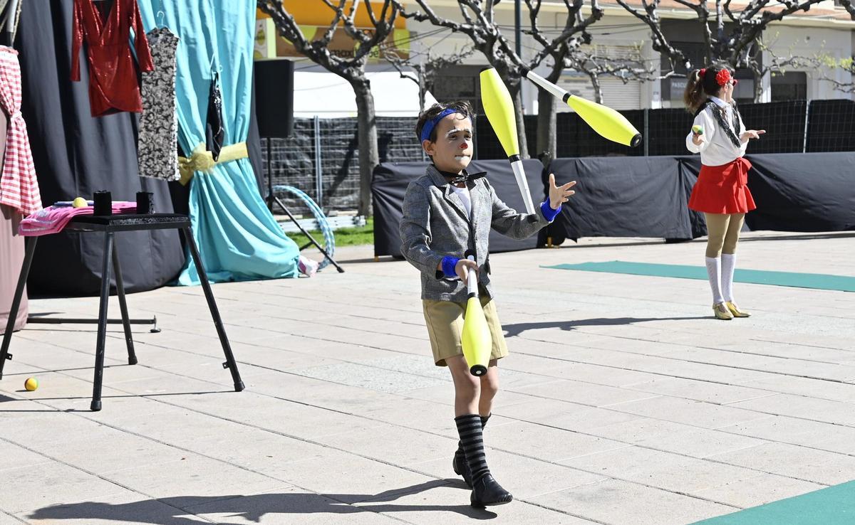 Imagen de archivo de un espectáculo de Magdalena Circus en Castelló.