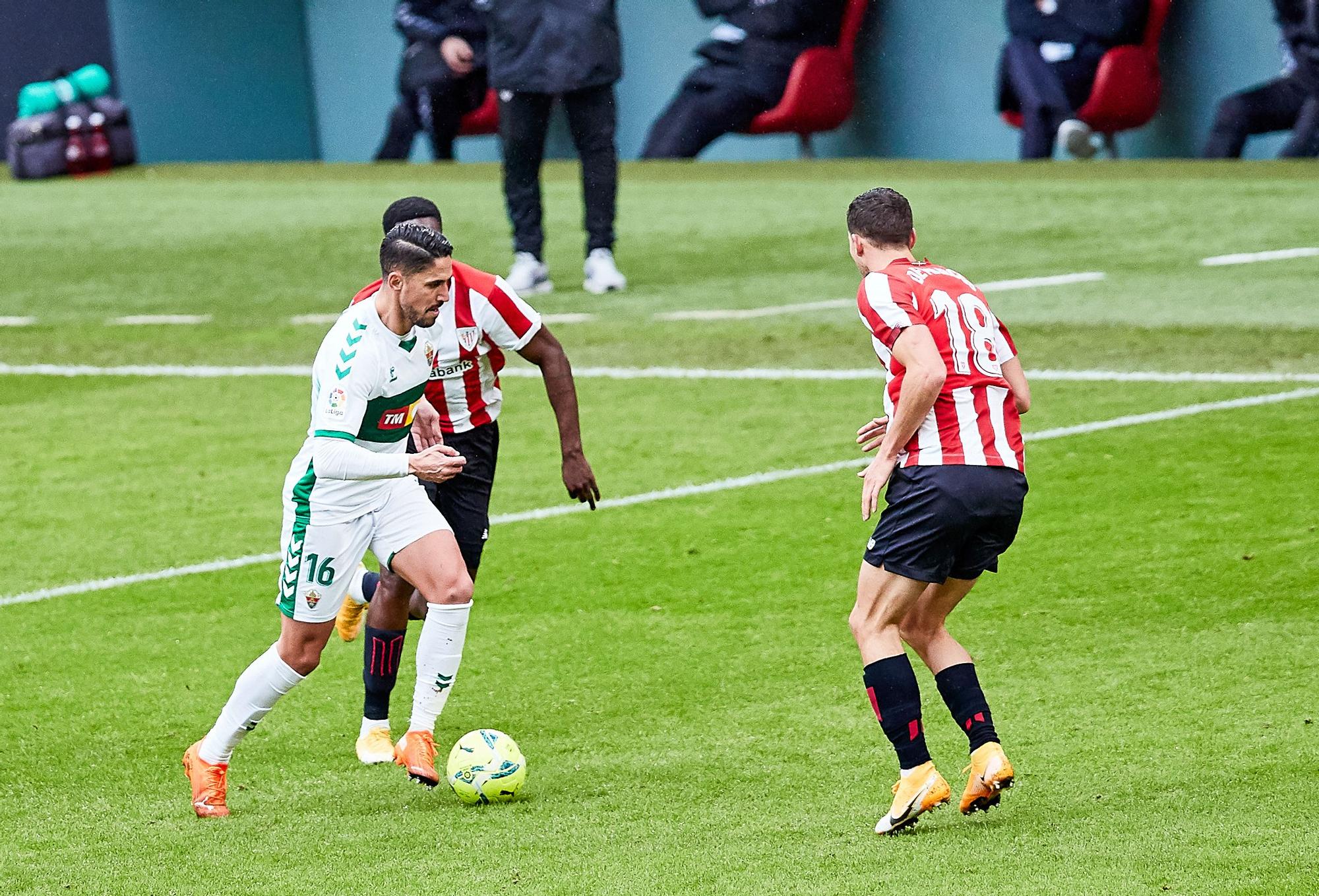 Las imágenes del Athletic Club - Elche CF