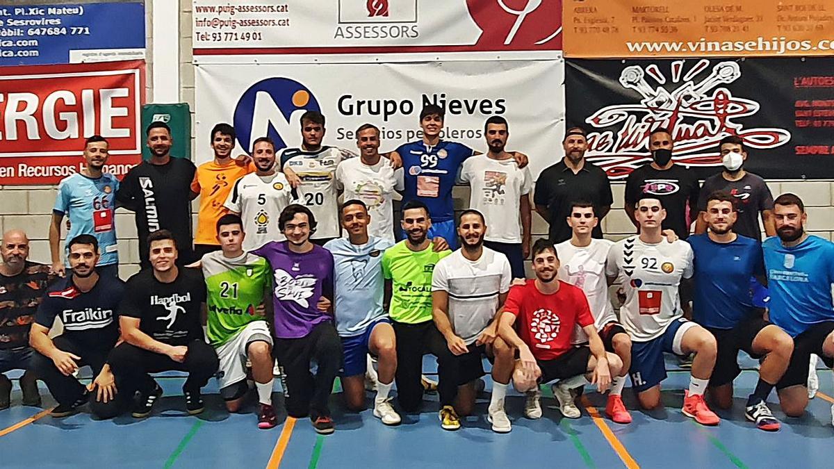 La plantilla sesrovirenca va iniciar els entrenaments de pretemporada el 23 d’agost passat | CH SANT ESTEVE SESROVIRES