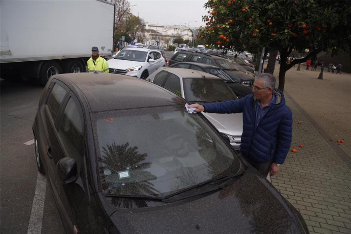 Lluvia de barro en Córdoba