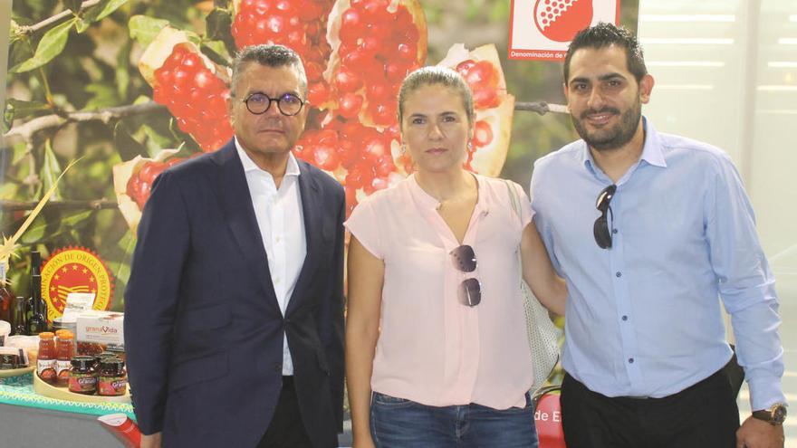 Rosa Guillén, Juan José Ortiz y Francisco Oliva.