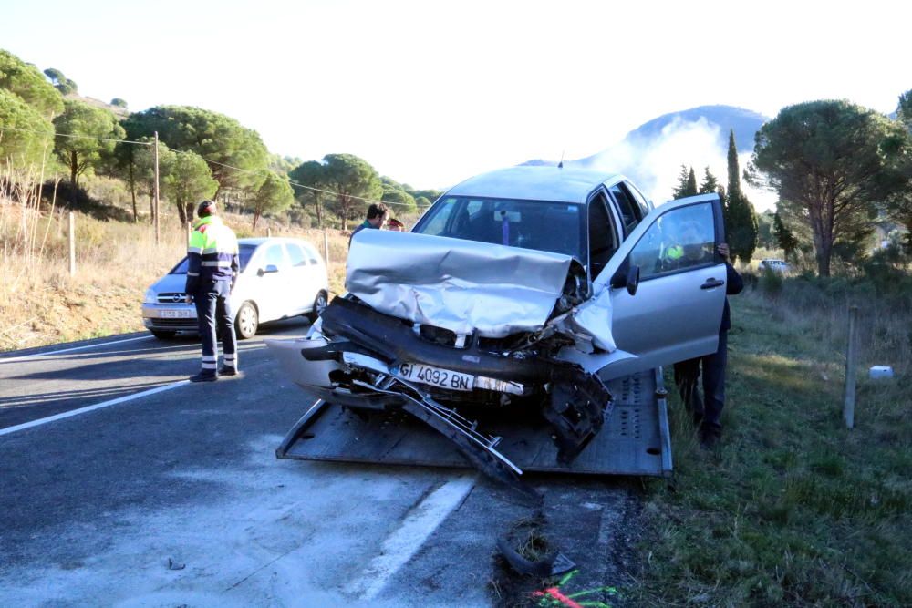 Accident mortal a l''N-260, a Llançà