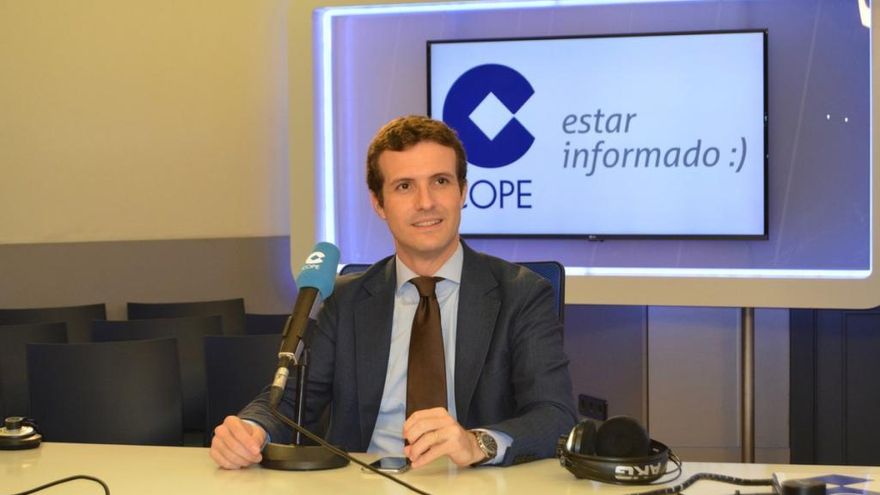 Casado, en la Cope.