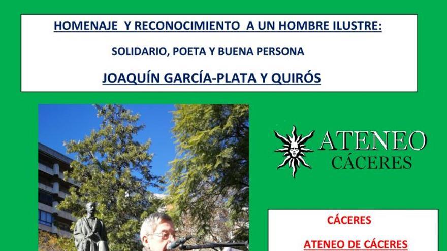 Homenaje a Joaquín García-Plata y Quirós