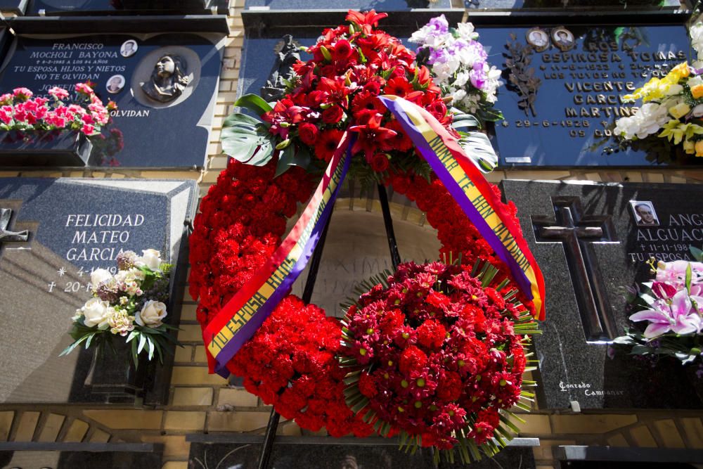 El represaliado durante la Guerra Civil ha recibido sepultura en el cementerio municipal