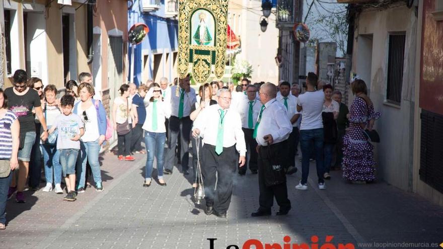 Traslado de la Virgen de la Esperanza al barrio de la Merced