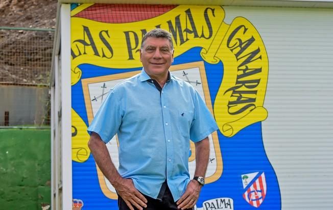 Entrenamiento de la UD Las Palmas en Barranco ...