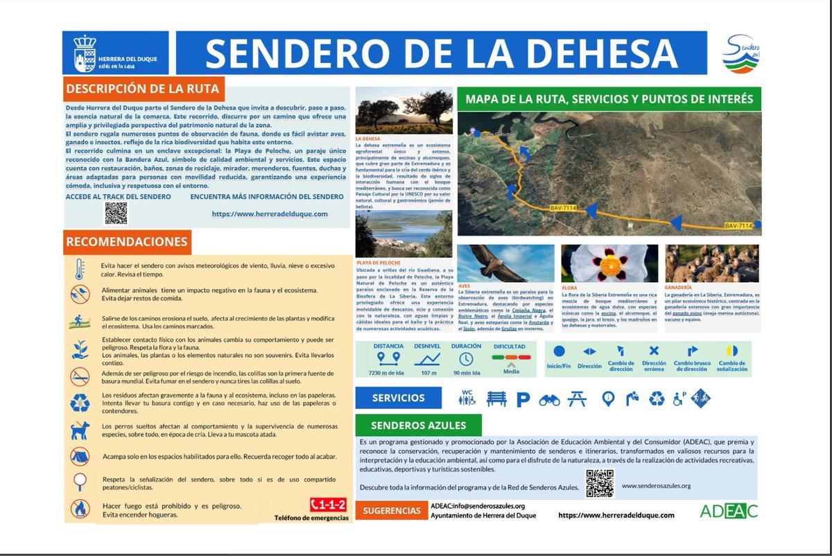 Sendero de la Dehesa de Herrera del Duque