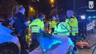 Herido muy grave un hombre de 29 años tras ser atropellado por varios vehículos en el Paseo de la Castellana (Madrid)
