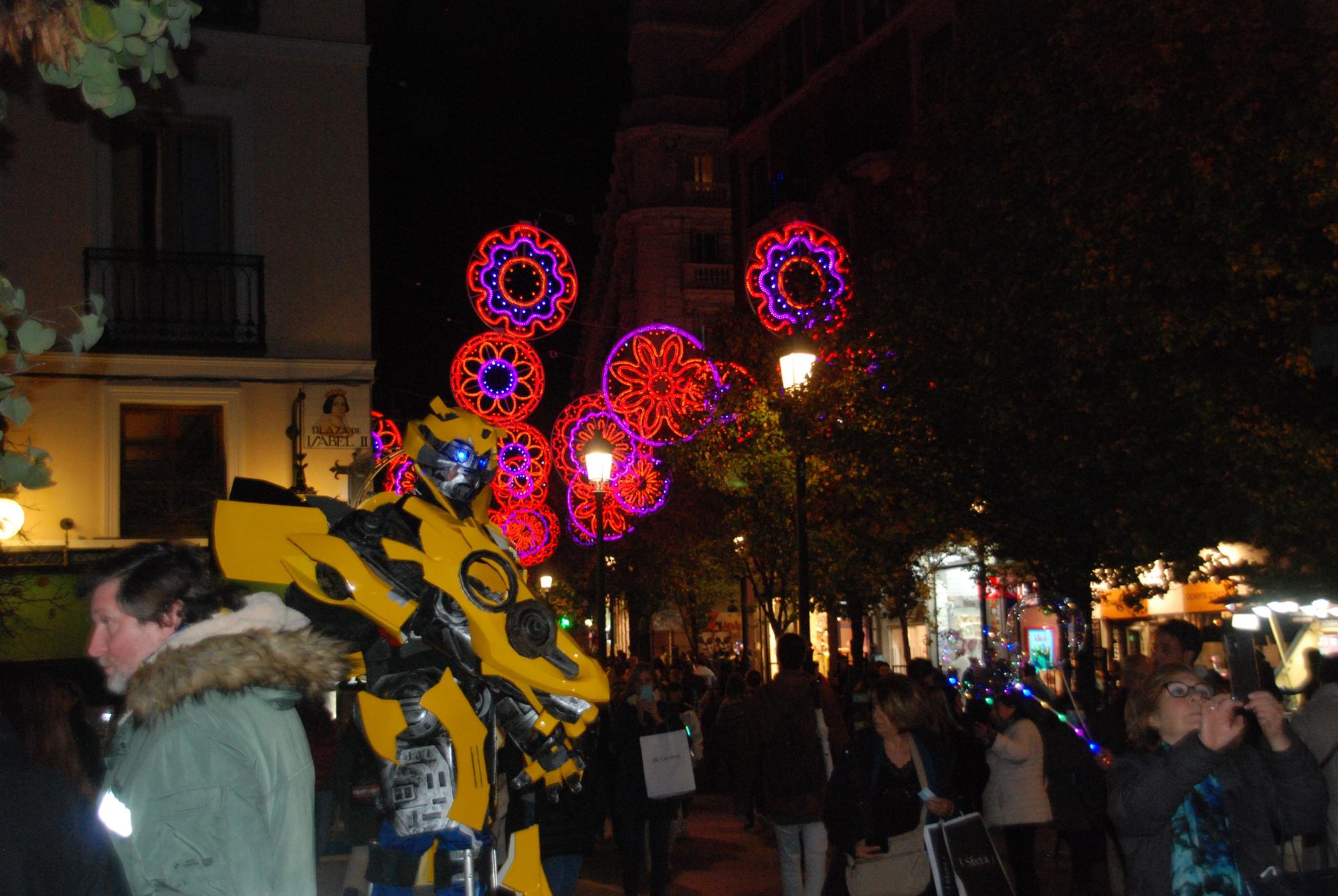 En imágenes: así son las luces de Navidad en Madrid