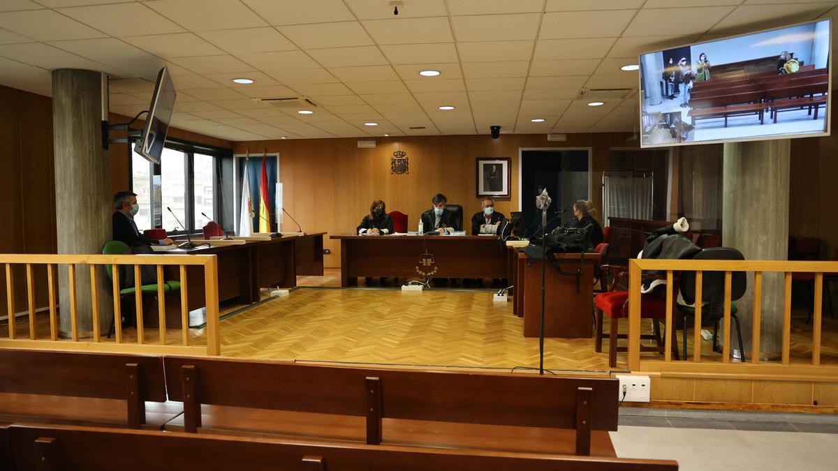 Un juicio en la Sección Quinta de la Audiencia Provincial, con sede en Vigo