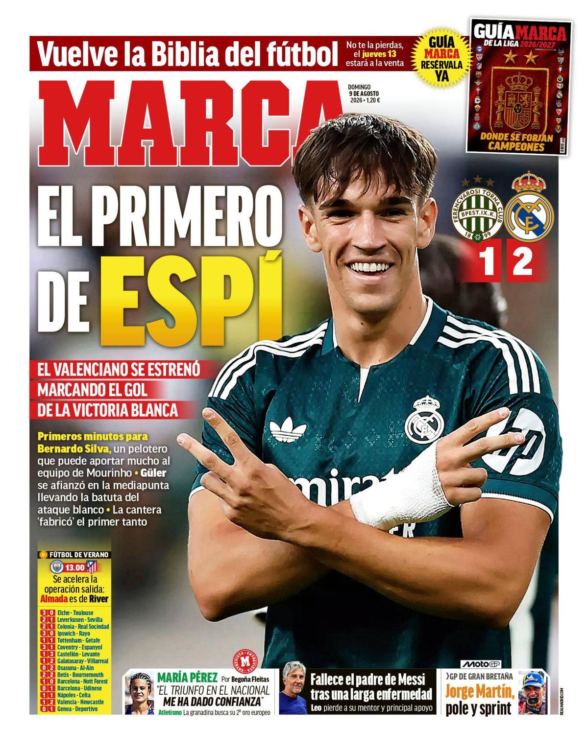 Las imágenes de las portadas de hoy