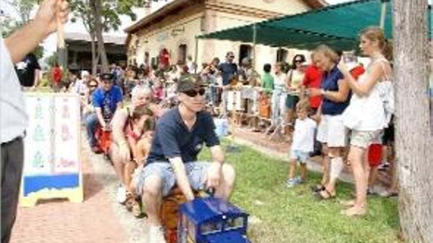 Castell d&#039;AroCelebració del 17è aniversari del trenet de la Vall