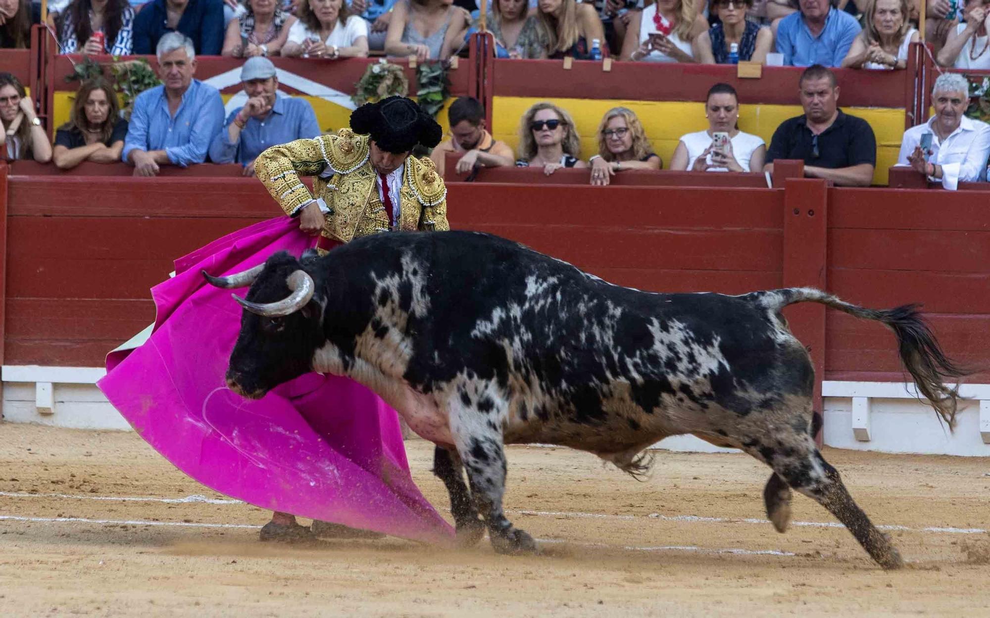 Manzanares culmina una de sus mejores tardes y sale a hombros en la Feria de Hogueras de Alicante 2025
