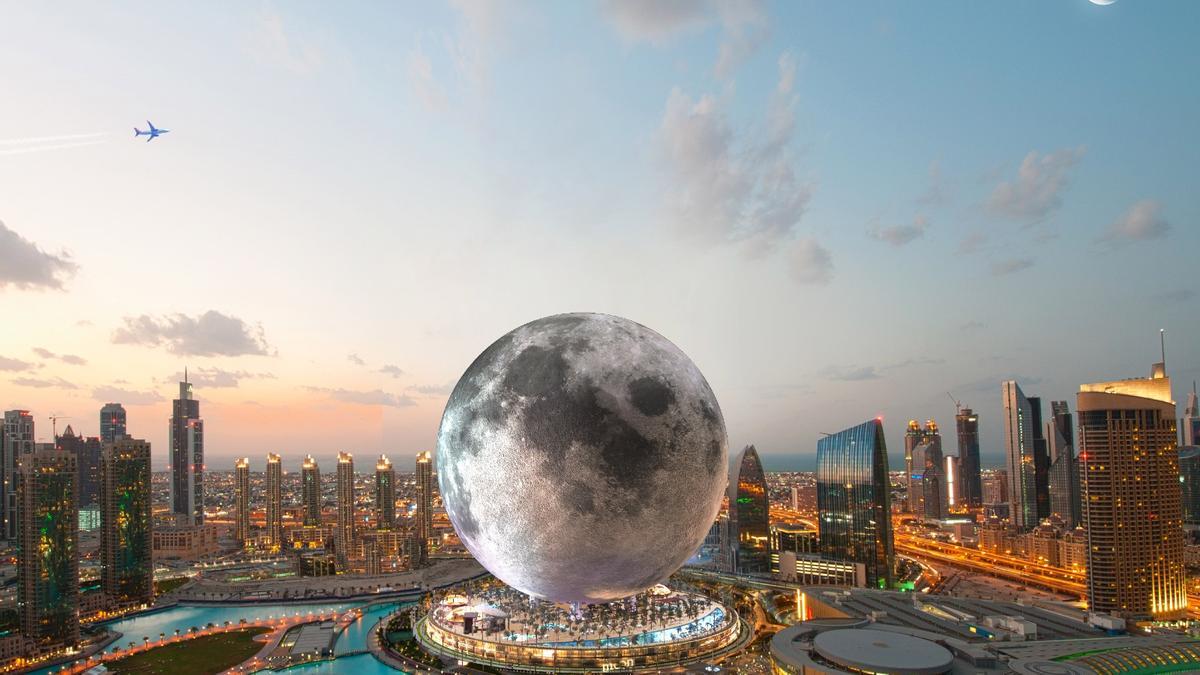 Moon, el hotel con forma de luna que abrirá en Dubái en 2027