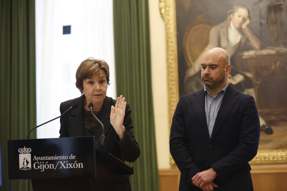 Carmen Moriyón y Jesús Martínez Salvador.