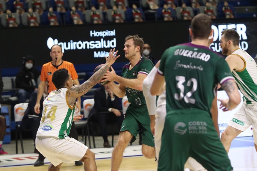 Partido de la Liga Endesa entre el Unicaja y el Real Betis