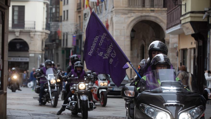 Ruta motera contra la violencia de género en Zamora