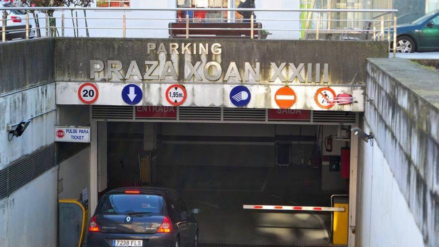 La concesionaria del parking Xoán XXIII acumula 370.000 euros de deuda