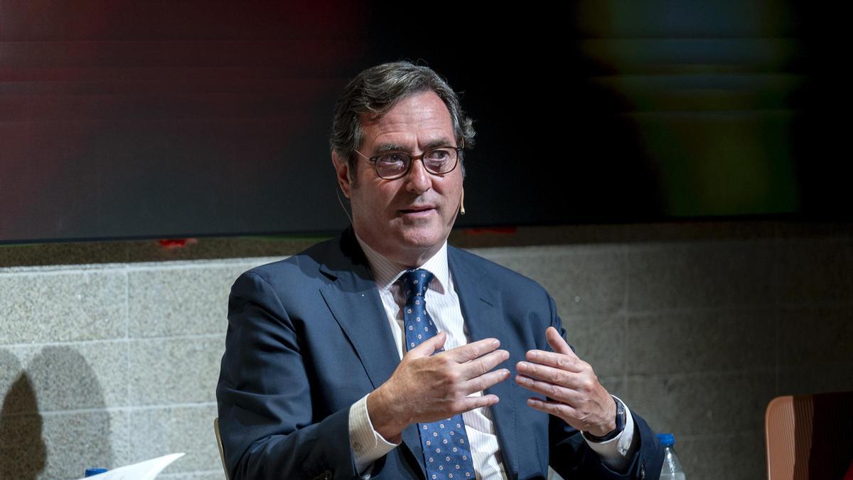 El presidente de CEOE, Antonio Garamendi.