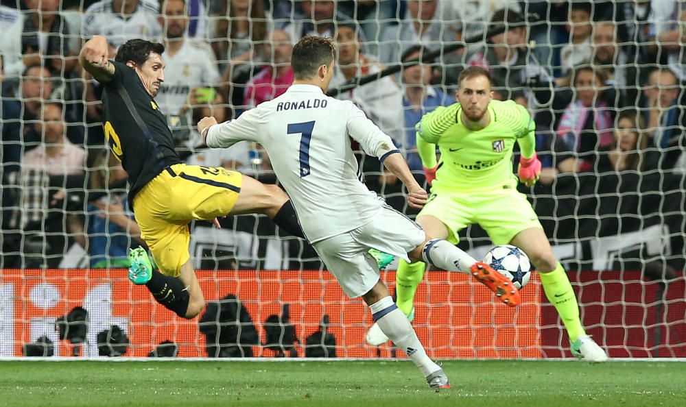 La secuencia del segundo gol del Cristiano al Atlético