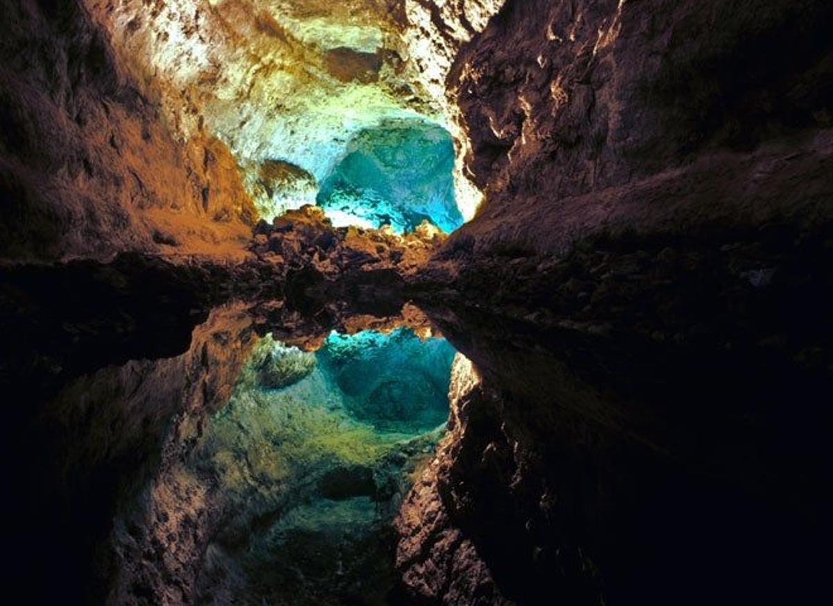 Cueva de Los Verdes en Lanzarote.