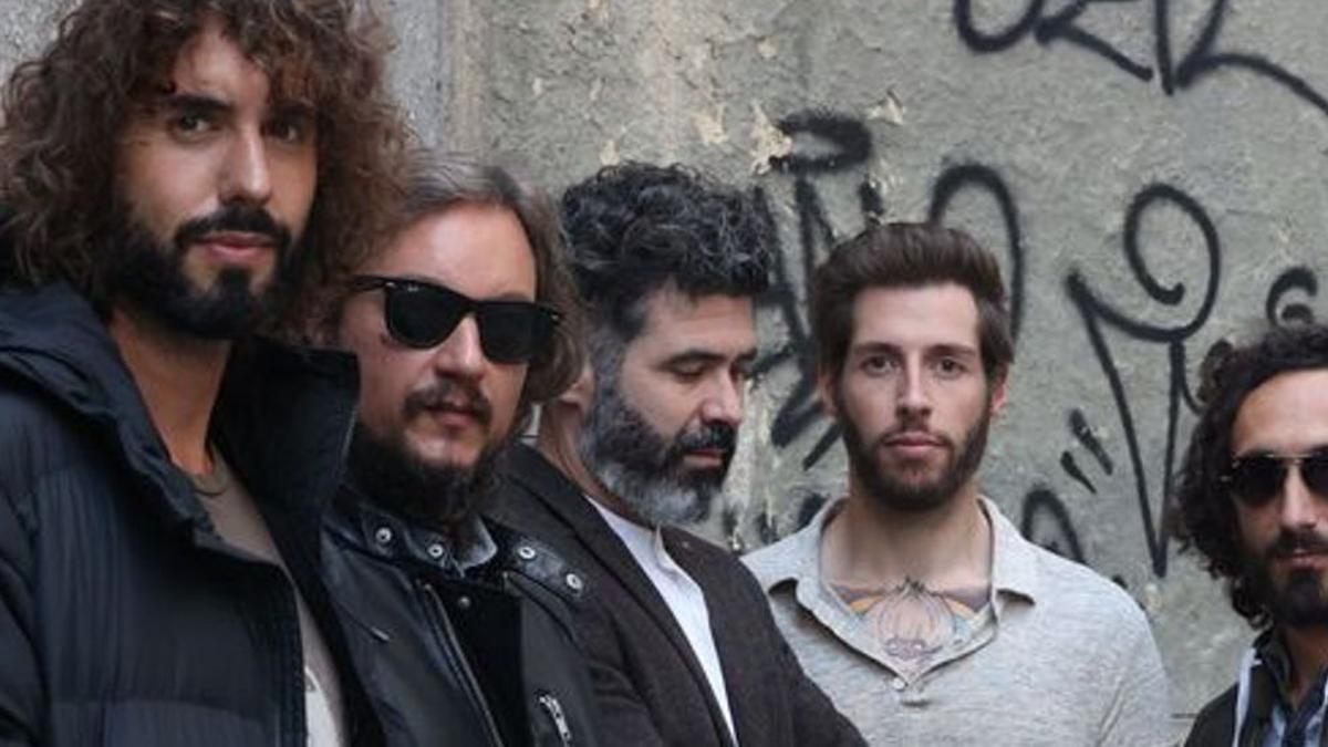 La banda madrileña (Mikel Izal, en primer plano), en una imagen de archivo.