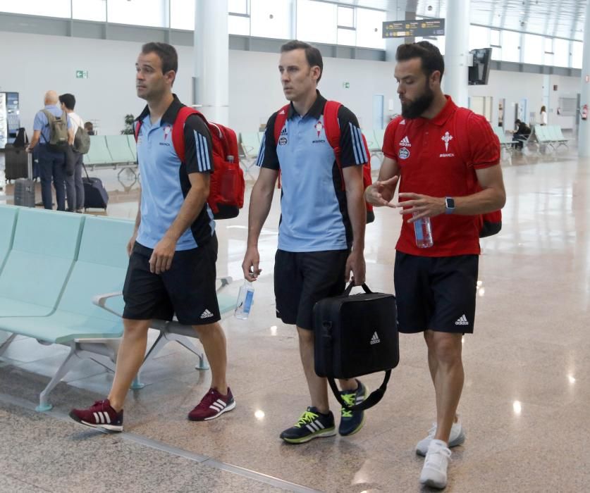 El Celta pone rumbo a su pretemporada en Inglaterra