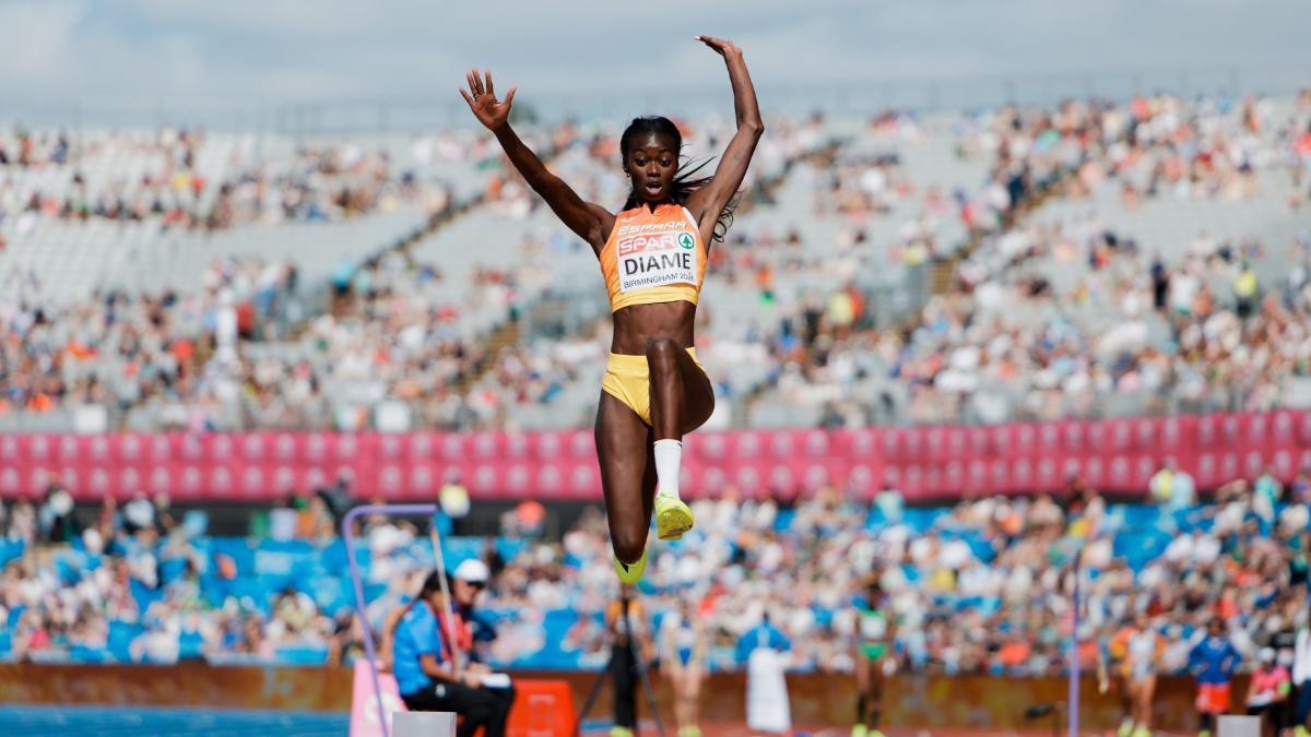 Fátima Diame pasó a la final con muchos apuros