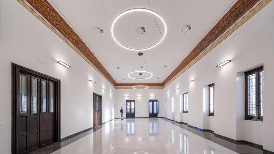 Las sorpresas que ha dejado la rehabilitación de la antigua Caja de Ahorros de Monserrate de Orihuela