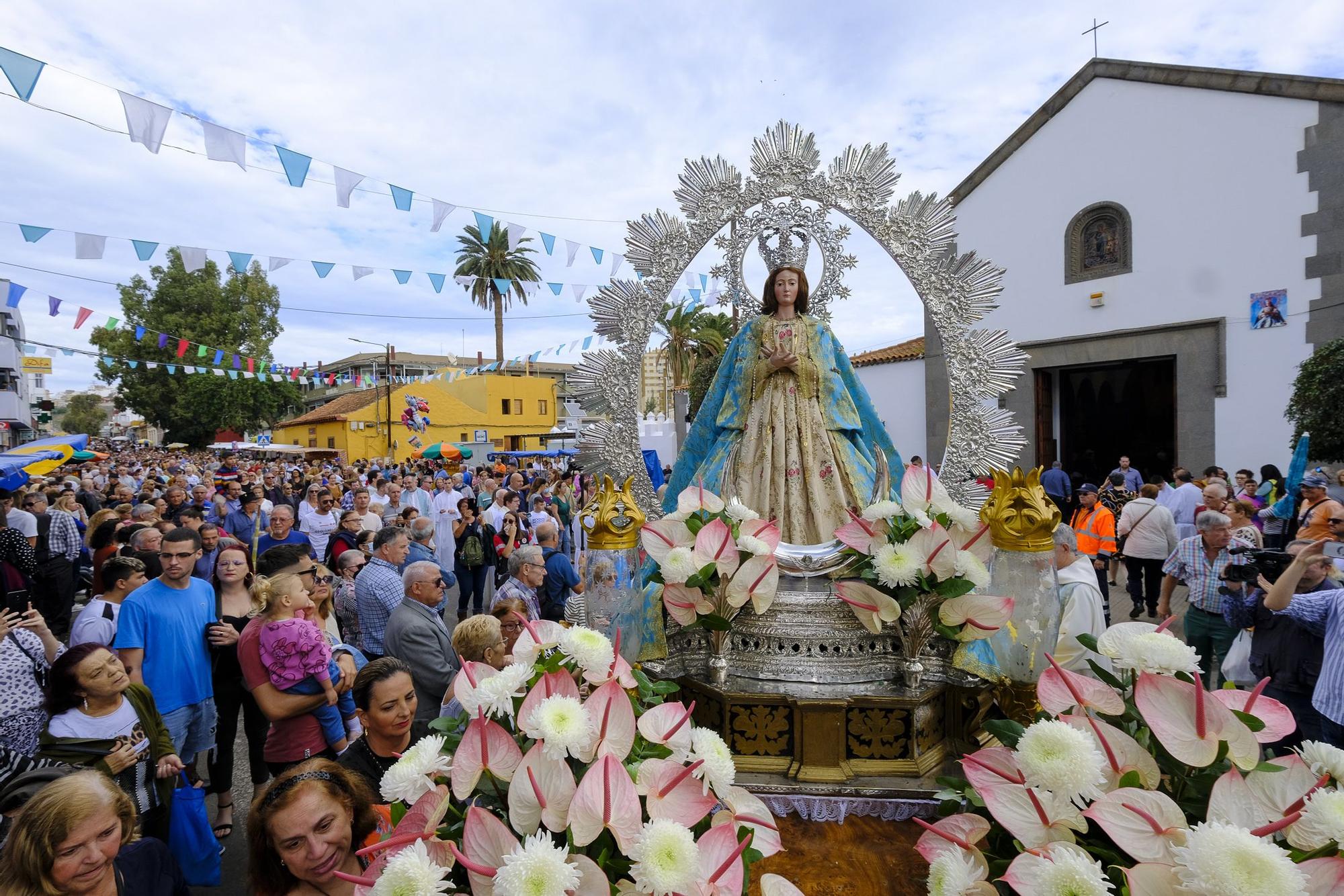 Feria de ganado y procesión en Jinámar